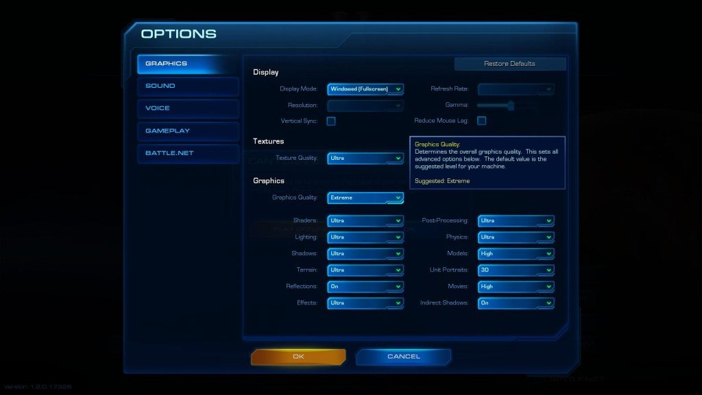 StarCraft II: What Hardware do you Need to Play With Extreme/Ultra Settings?