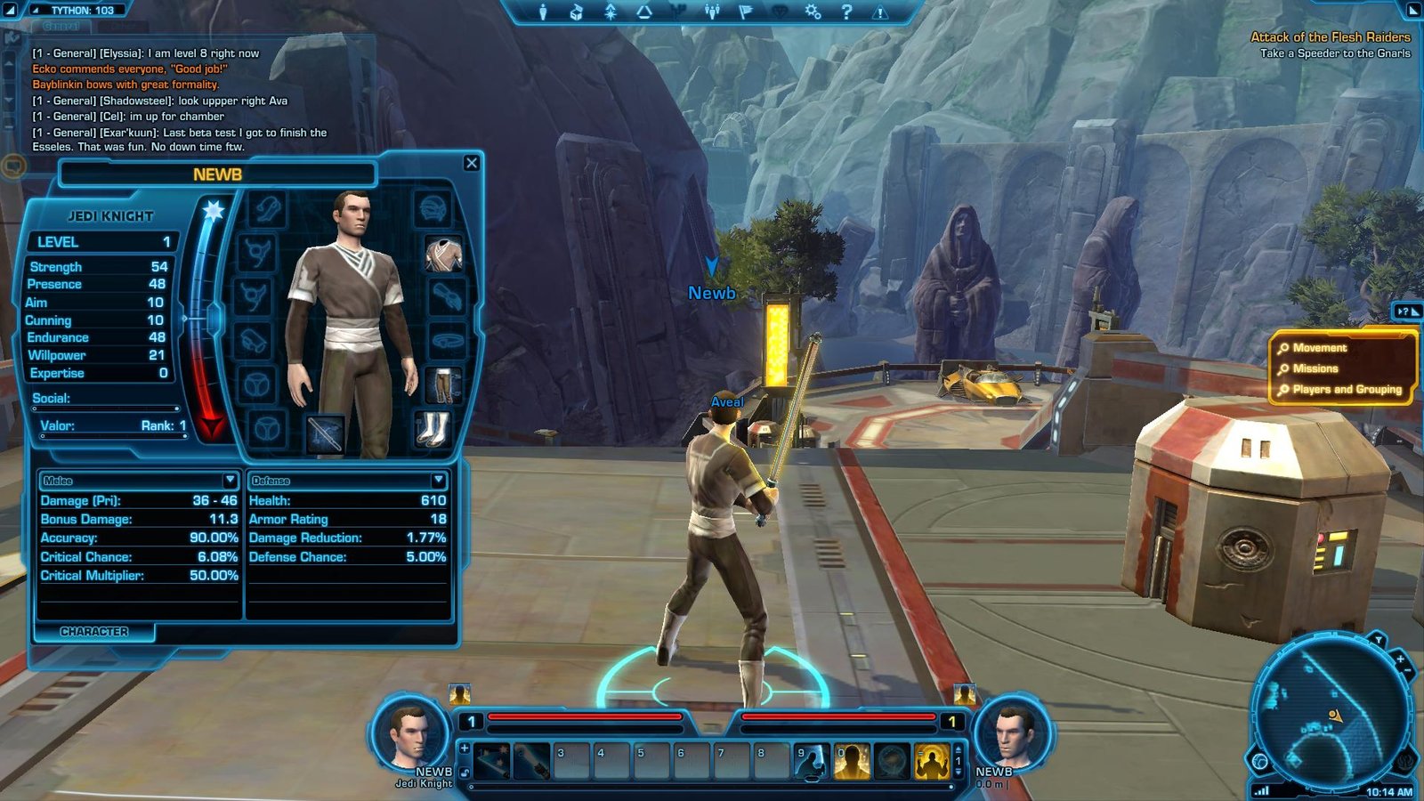 walkthrough for star wars the old republic pc