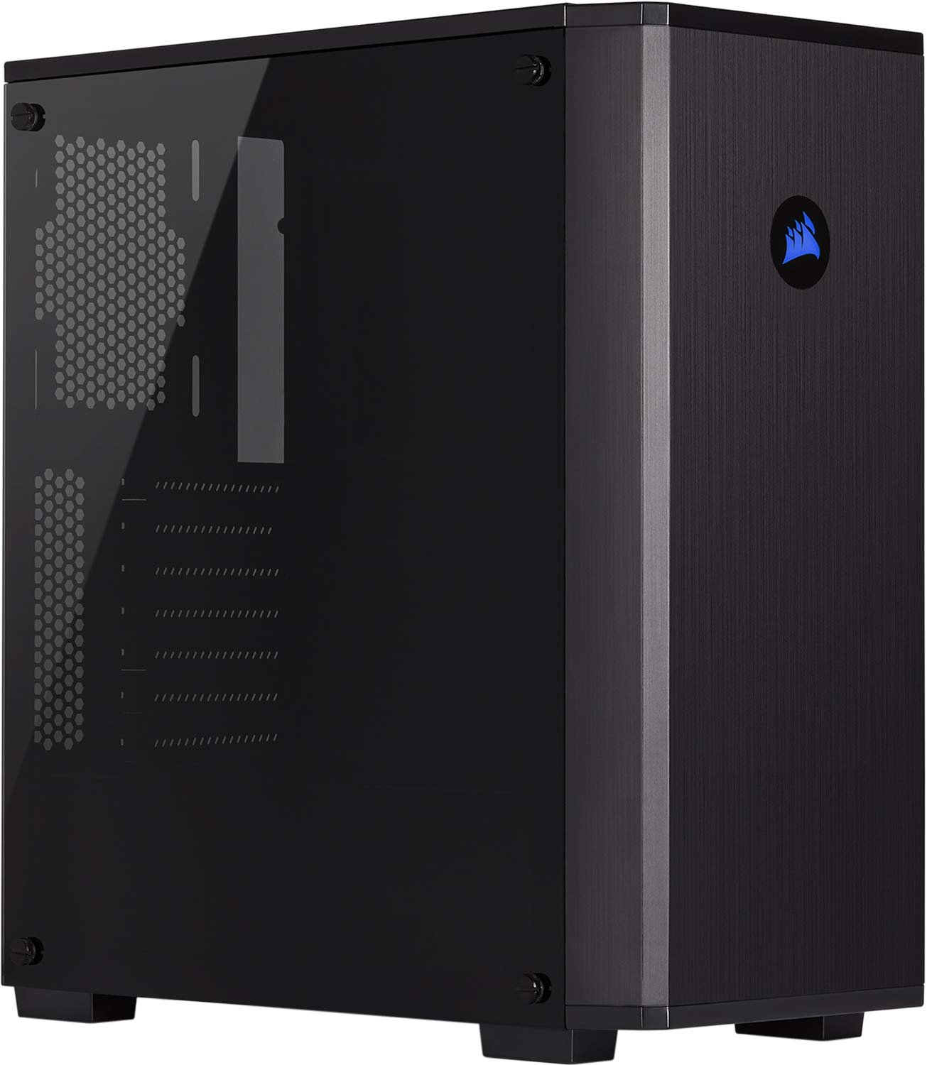 8 Case - Corsair Carbide Series 175R RGB Tempered Glass Mid-Tower - Best $700 PC Build 2019