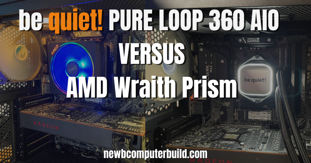 be quiet! Pure Loop 360mm Versus Stock Ryzen Cooling Review