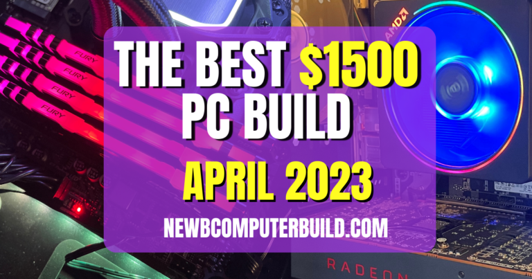 The Best $1500 Gaming PC Build April 2023 - High End Gaming